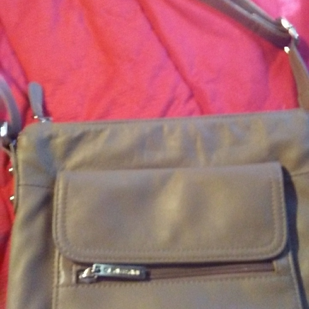 Giannini leather crossbody purse